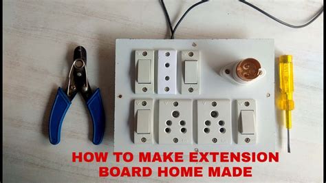 how to make an extension board